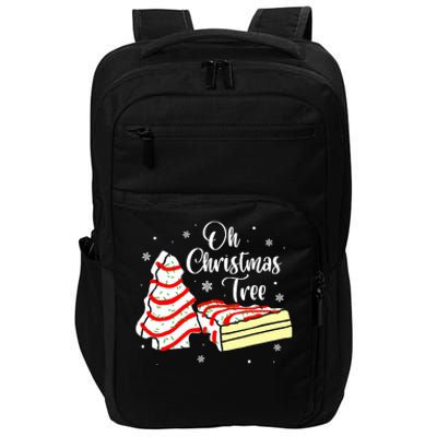 Groovy Oh Christmas Tree Cakes Debbie Becky Jen Cake Lovers Impact Tech Backpack