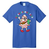 Groovy Oh Christmas Tree Cakes Debbie Becky Jen Cake Lovers Tall T-Shirt