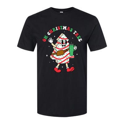 Groovy Oh Christmas Tree Cakes Debbie Becky Jen Cake Lovers Softstyle CVC T-Shirt