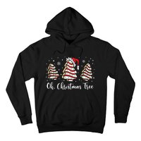 Groovy Oh Christmas Tree Cakes Debbie Becky Jen Cake Lovers Hoodie