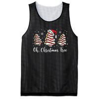 Groovy Oh Christmas Tree Cakes Debbie Becky Jen Cake Lovers Mesh Reversible Basketball Jersey Tank