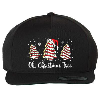 Groovy Oh Christmas Tree Cakes Debbie Becky Jen Cake Lovers Wool Snapback Cap
