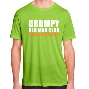 Grumpy Old Club Founding Member Funny Father Grandfather Gift Adult ChromaSoft Performance T-Shirt