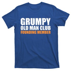 Grumpy Old Club Founding Member Funny Father Grandfather Gift T-Shirt