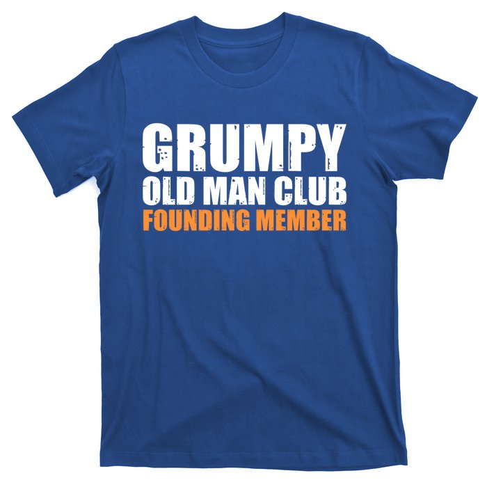 Grumpy Old Club Founding Member Funny Father Grandfather Gift T-Shirt