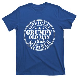 Grumpy Old Club Funny Grandpas Fathers Day Older Gift T-Shirt