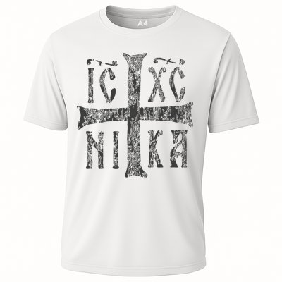 Greek Orthodox Cross Christogram Icxc Nika Jesus Christ Performance Shirt