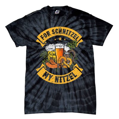 German Oktoberfest Costume German Beer Festival October Tie-Dye T-Shirt