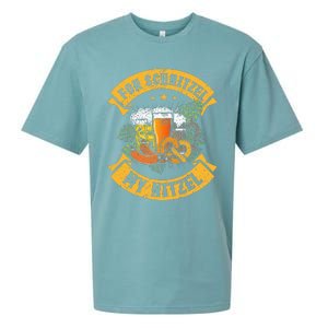 German Oktoberfest Costume German Beer Festival October Sueded Cloud Jersey T-Shirt