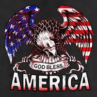 God Bless America Cool Comfort Performance Bucket Hat