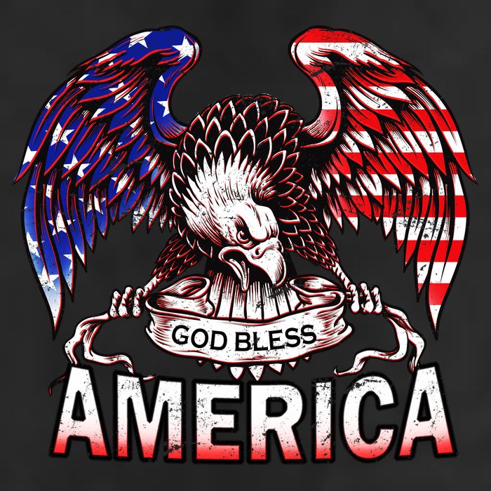 God Bless America Cool Comfort Performance Bucket Hat