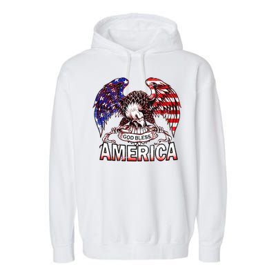 God Bless America Garment-Dyed Fleece Hoodie