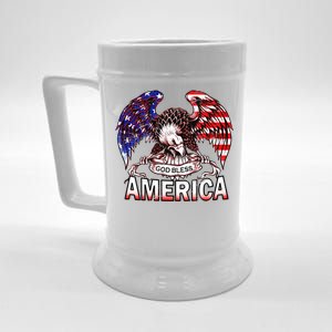 God Bless America Beer Stein