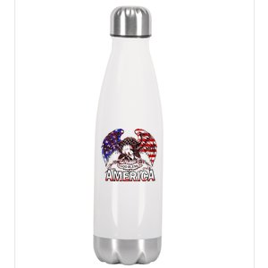 God Bless America Stainless Steel Insulated Water Bottle