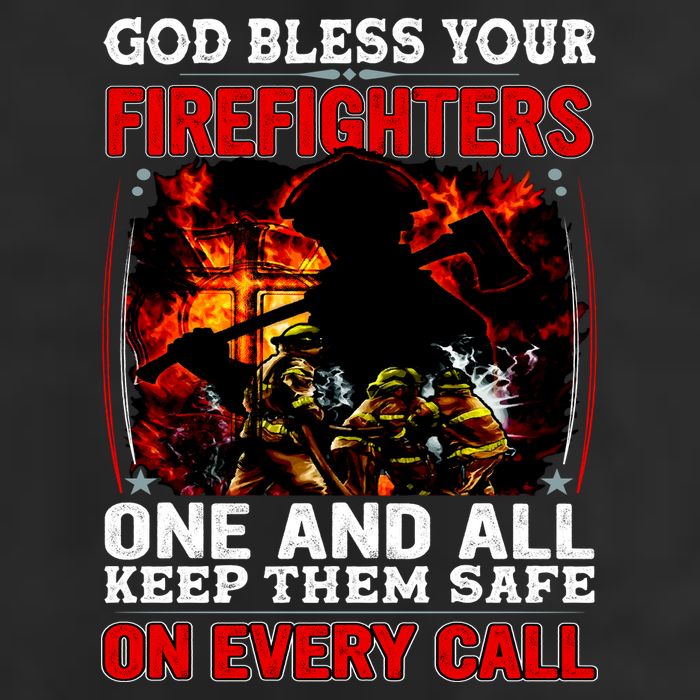 God Bless Firefighters 25L Jumbo Tote