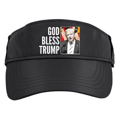 God Bless Trump Adult Drive Performance Visor