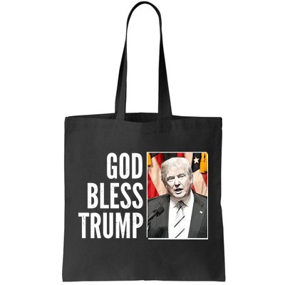 God Bless Trump Tote Bag