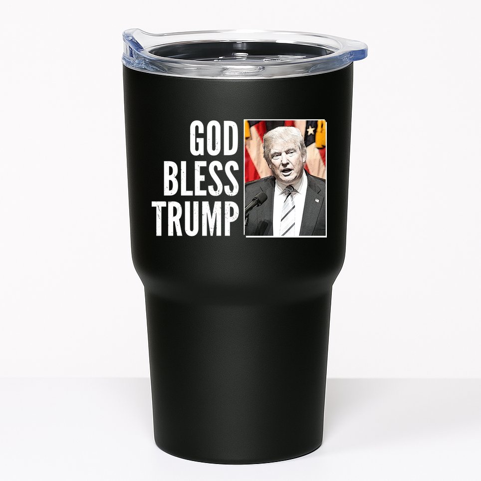 God Bless Trump Tumbler