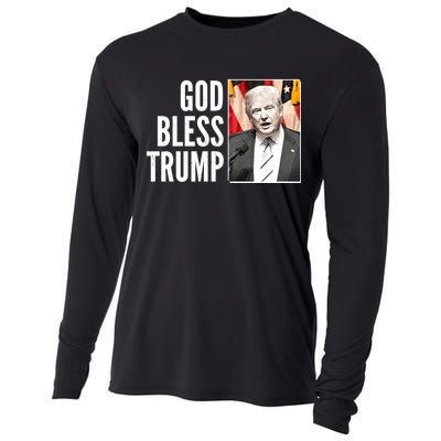 God Bless Trump Cooling Performance Long Sleeve Crew