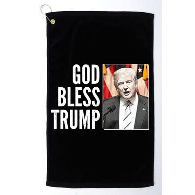 God Bless Trump Golf Towel