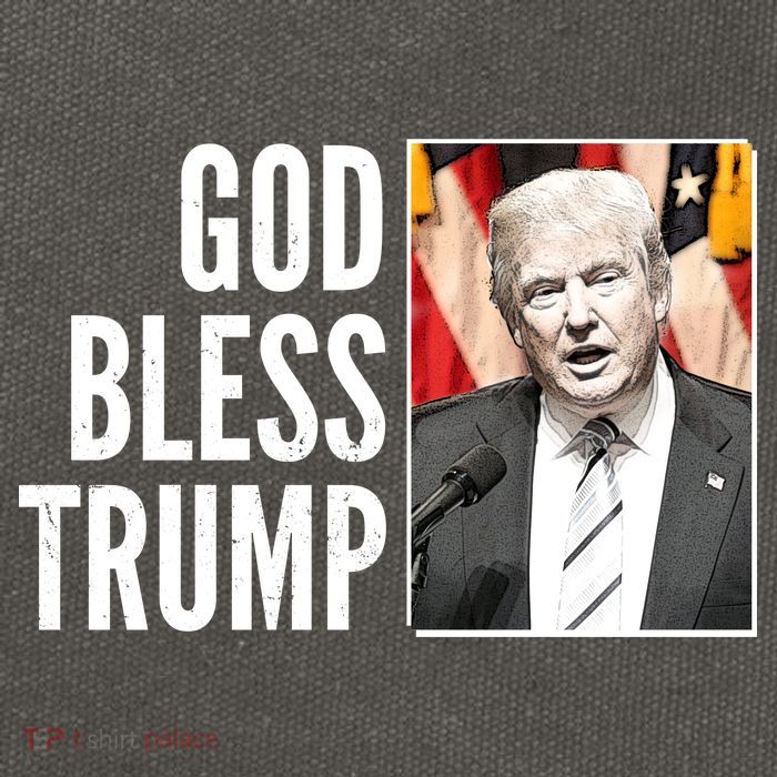 God Bless Trump Cotton Canvas Backpack