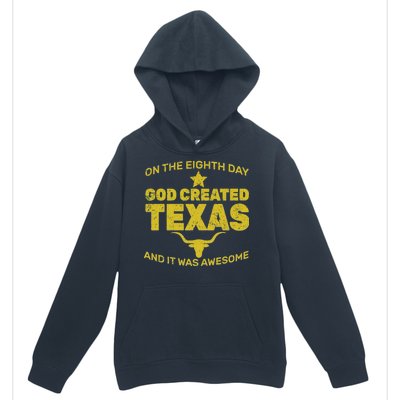 God Created Texas Urban Pullover Hoodie