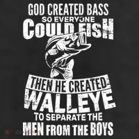 God Created Walleye 11oz C Handle Ceramic Mug
