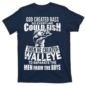 God Created Walleye T-Shirt