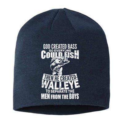 God Created Walleye Sustainable Beanie