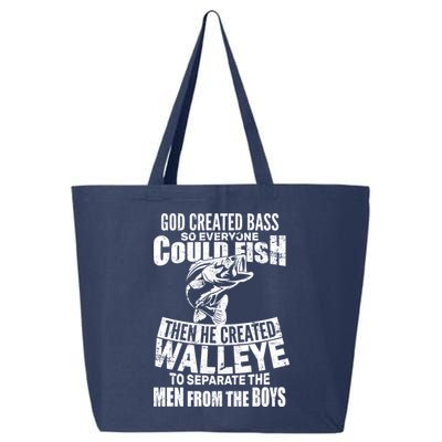 God Created Walleye 25L Jumbo Tote