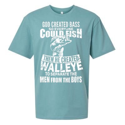 God Created Walleye Sueded Cloud Jersey T-Shirt