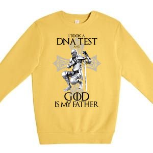 God DNA Test Premium Crewneck Sweatshirt