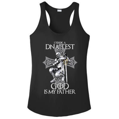 God DNA Test Ladies PosiCharge Competitor Racerback Tank