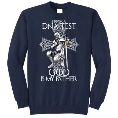 God DNA Test Tall Sweatshirt