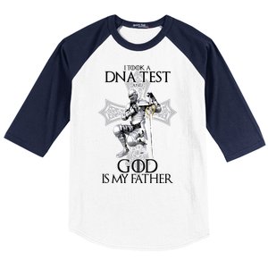 God DNA Test Baseball Sleeve Shirt