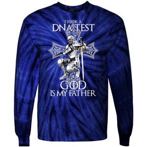 God DNA Test Tie-Dye Long Sleeve Shirt