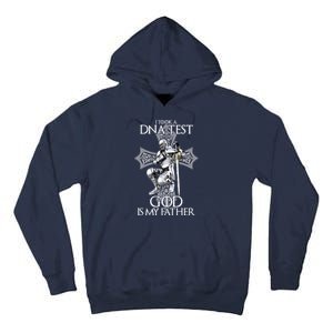 God DNA Test Tall Hoodie