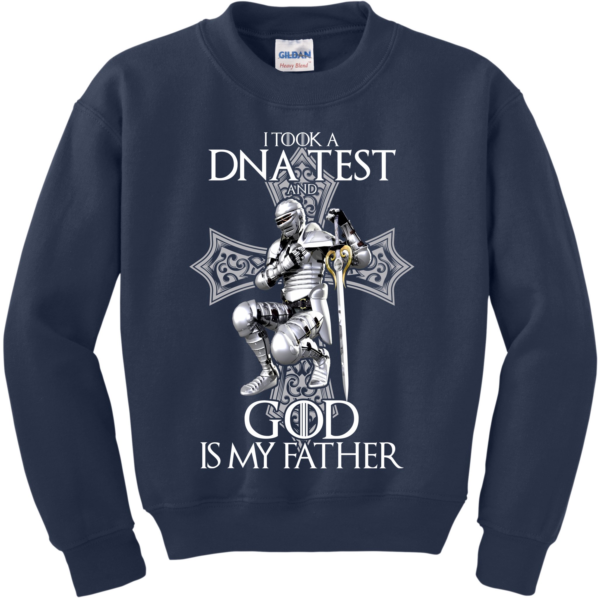God DNA Test Kids Sweatshirt