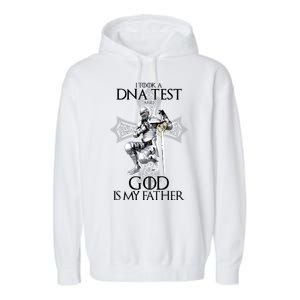 God DNA Test Garment-Dyed Fleece Hoodie