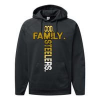 God Family Steelers Performance Fleece Hoodie