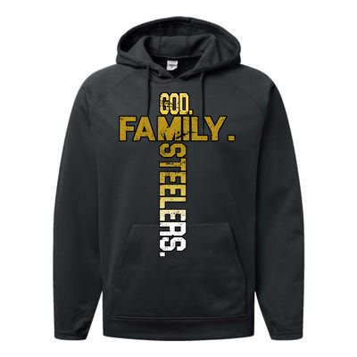 God Family Steelers Performance Fleece Hoodie