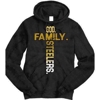 God Family Steelers Tie Dye Hoodie