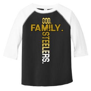 God Family Steelers Toddler Fine Jersey T-Shirt