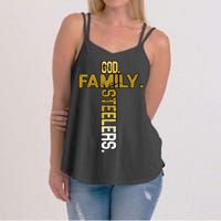 God Family Steelers Women's Strappy Tank