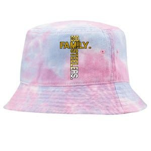 God Family Steelers Tie-Dyed Bucket Hat