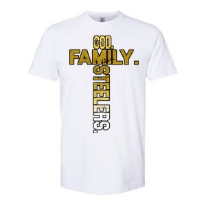 God Family Steelers Softstyle® CVC T-Shirt