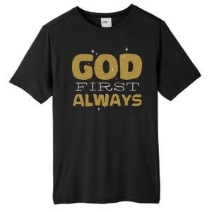 God First Always Tall Fusion ChromaSoft Performance T-Shirt