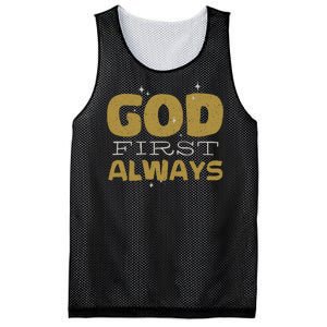 God First Always Mesh Reversible Basketball Jersey Tank