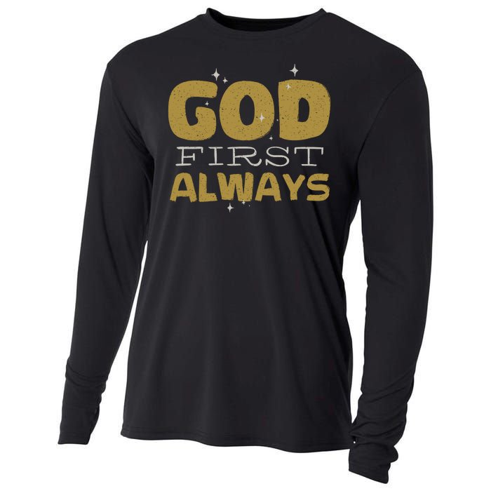 God First Always Cooling Performance Long Sleeve Crew