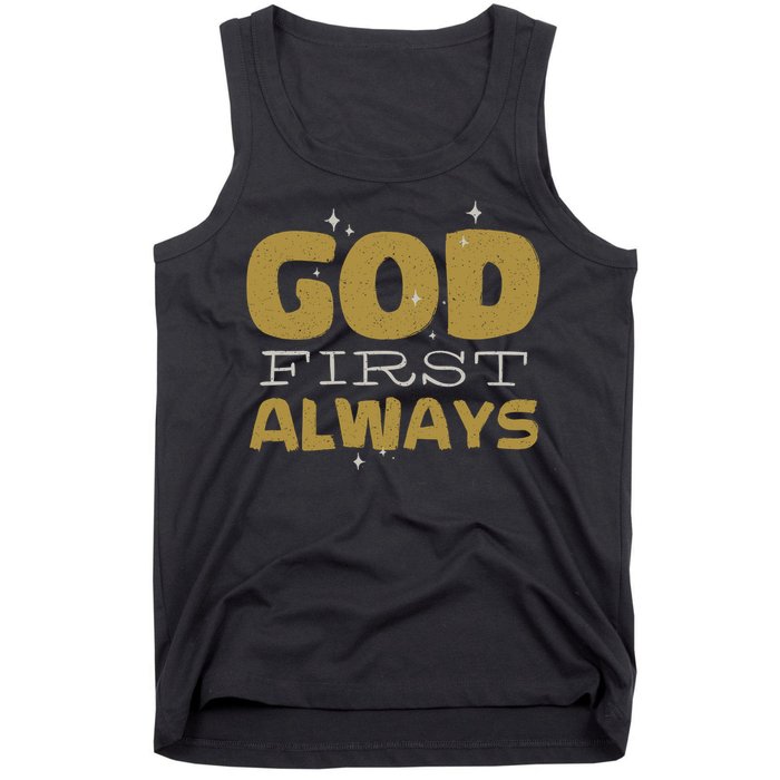 God First Always Tank Top